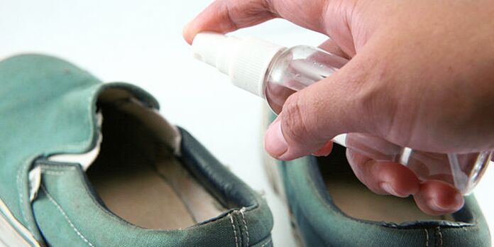 dezinfekce obuvi na plísňové infekce